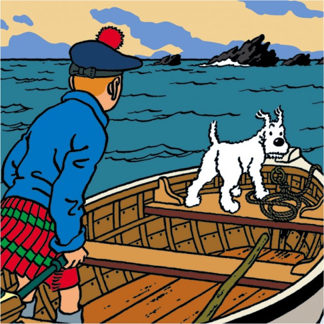 L Le Noire Poster The Tintin Shop Uk