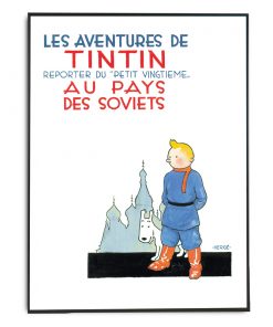 King Ottokar's Sceptre rare Le Scepter D'Ottokar Original Tintin Poster 