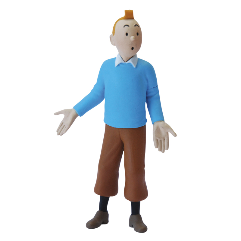 Collectible figurine Tintin in astronaut 8cm (42505)