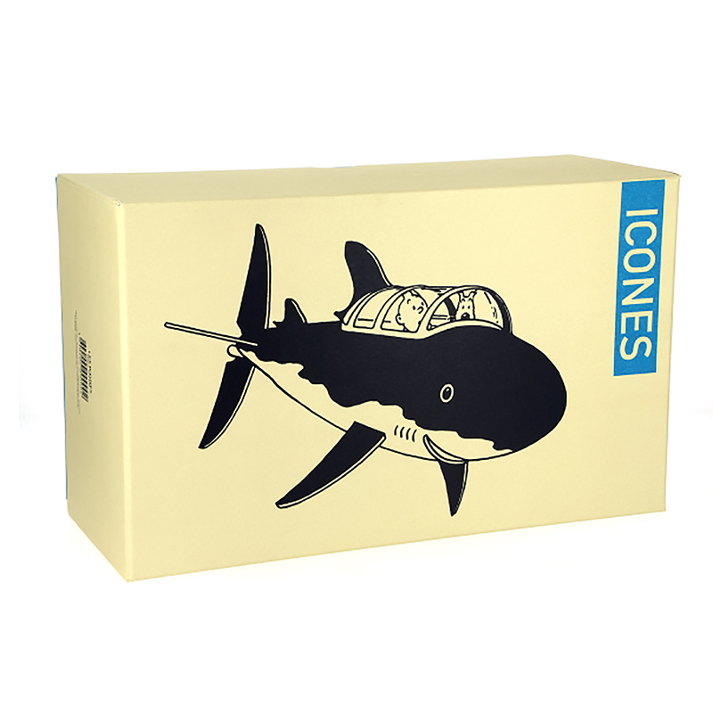 A4 Tintin File Box The Adventures of Tintin Submarine Shark 54372 