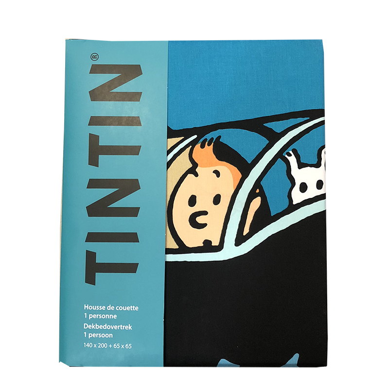 Single Duvet Cover Shark Submarine The Tintin Shop Uk